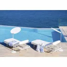 Fabric Parasol with Aluminium Structure - Emma Sunscreen by Varaschin Viadurini