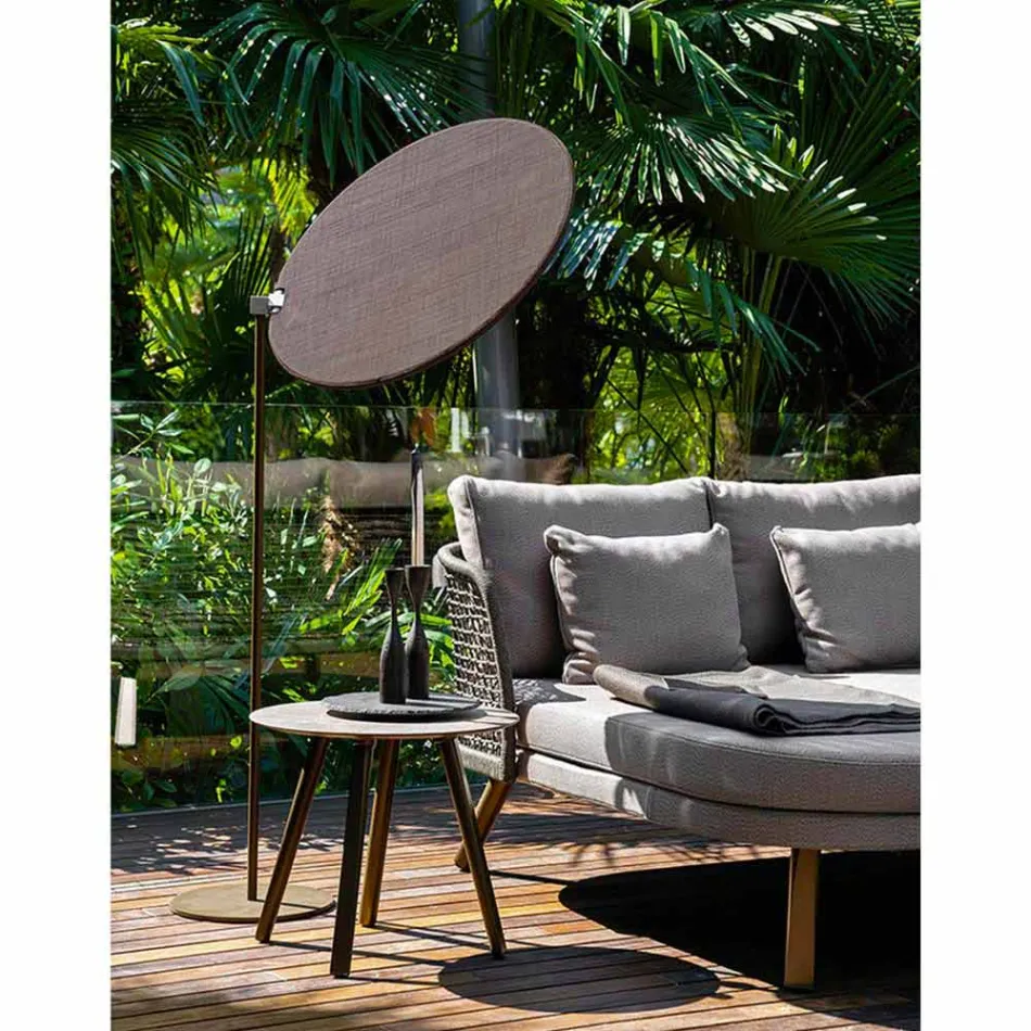 Fabric Parasol with Aluminium Structure - Emma Sunscreen by Varaschin Viadurini