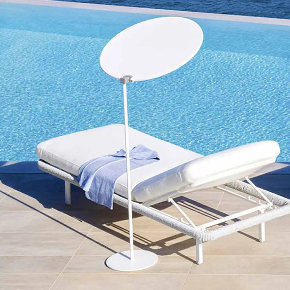 Fabric Parasol with Aluminium Structure - Emma Sunscreen by Varaschin Viadurini