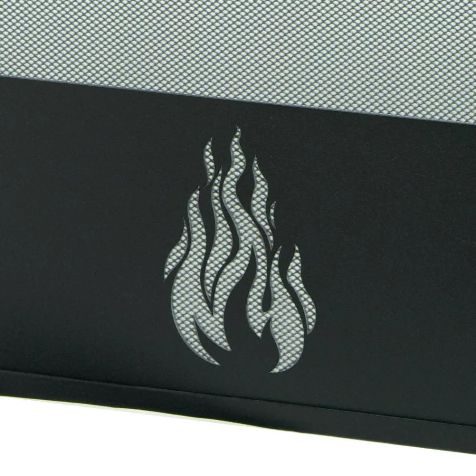 Stove guard with 3 metal doors Made in Italy - Cigno Viadurini