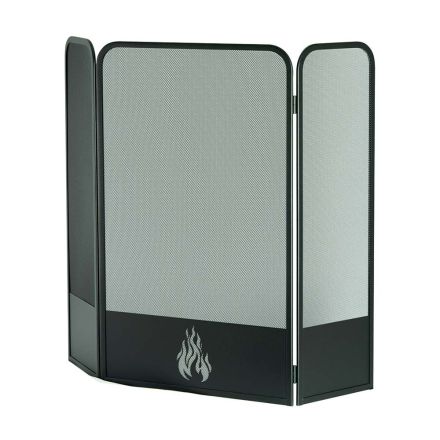 Stove guard with 3 metal doors Made in Italy - Cigno Viadurini