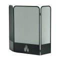 Stove guard with 3 metal doors Made in Italy - Cigno