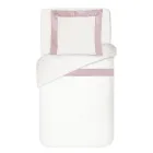 100% Cotton and 10% Cotton Satin Duvet Cover Set with 1 Pillow Case - Detail Viadurini