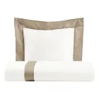 100% Cotton and 10% Cotton Satin Duvet Cover Set with 1 Pillow Case - Detail Viadurini