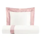 100% Cotton and 10% Cotton Satin Duvet Cover Set with 1 Pillow Case - Detail Viadurini