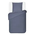 100% Cotton Satin Duvet Cover Set with 1 Pillowcase Made in Italy - Fluffy Viadurini