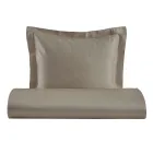 100% Cotton Satin Duvet Cover Set with 1 Pillowcase Made in Italy - Fluffy Viadurini