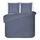 100% Cotton Satin Duvet Cover Set with 2 Pillow Cases Made in Italy - Fluffy Viadurini