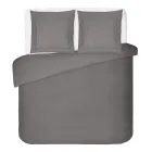 100% Cotton Satin Duvet Cover Set with 2 Pillow Cases Made in Italy - Fluffy Viadurini