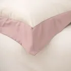 King Size Duvet Cover Set in 100% Cotton and 10% Cotton Satin - Detail Viadurini