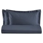 Double Duvet Cover Set in 100% Cotton Satin Made in Italy - Fluffy Viadurini