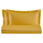 Double Duvet Cover Set in 100% Cotton Satin Made in Italy - Fluffy Viadurini