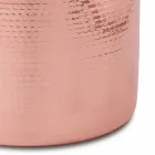 High Pot in Hand Tinned Copper with Handles and Lid 24 cm - Mariarita Viadurini