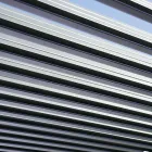 Anthracite Aluminum Pergola with Adjustable Roof - Vitta Viadurini