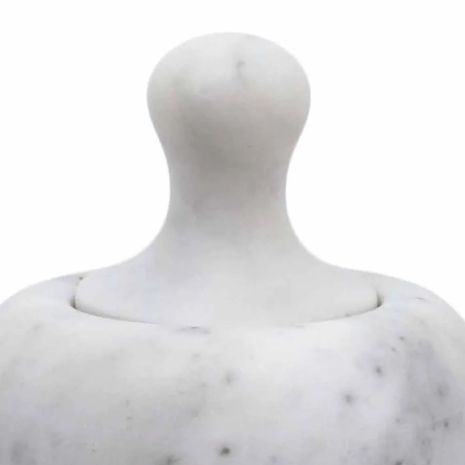 Nutcracker Pestle in Carrara White Marble Made in Italy - Cullio Viadurini