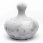Nutcracker Pestle in Carrara White Marble Made in Italy - Cullio Viadurini