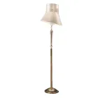 Classic Floor Lamp with Blown Glass Lampshade Floral Decorations - Bluminda Viadurini