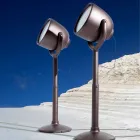 Poleasy Design Outdoor Floor Lamp, 2 Colours - Hollywood by Myyour Viadurini