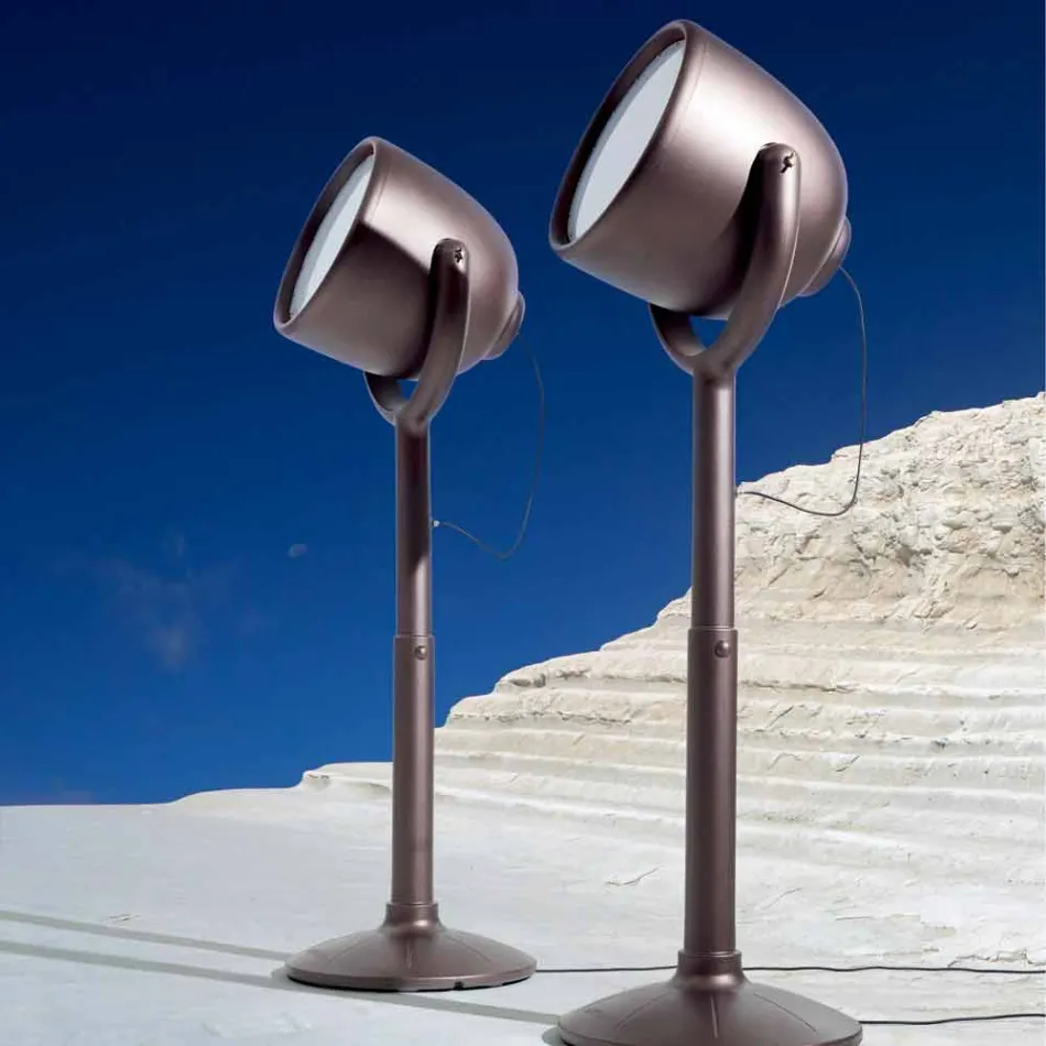 Poleasy Design Outdoor Floor Lamp, 2 Colours - Hollywood by Myyour Viadurini