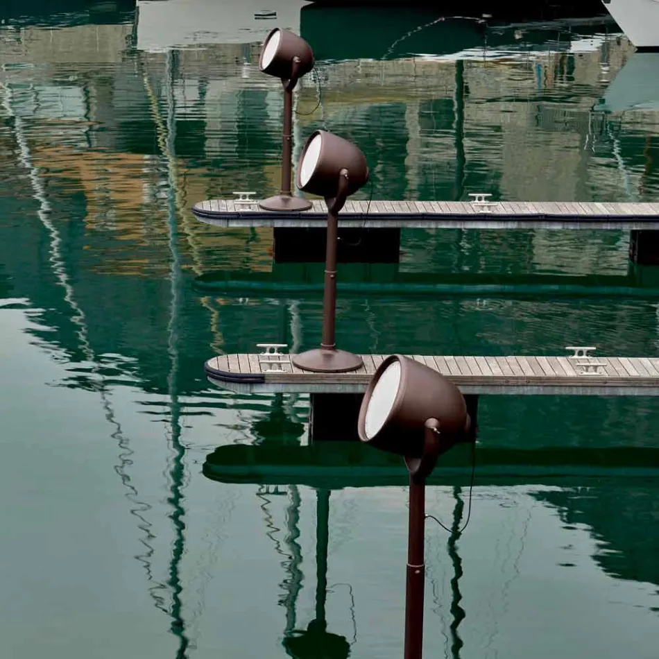 Poleasy Design Outdoor Floor Lamp, 2 Colours - Hollywood by Myyour Viadurini