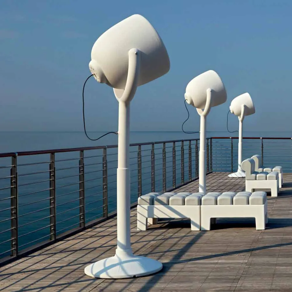 Poleasy Design Outdoor Floor Lamp, 2 Colours - Hollywood by Myyour Viadurini