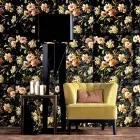 Floor lamp made of wood and fabric Grilli Zarafa made in Italy Viadurini