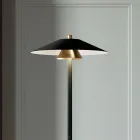 Metal Floor Lamp with Various Finishes Made in Italy - Mira Viadurini