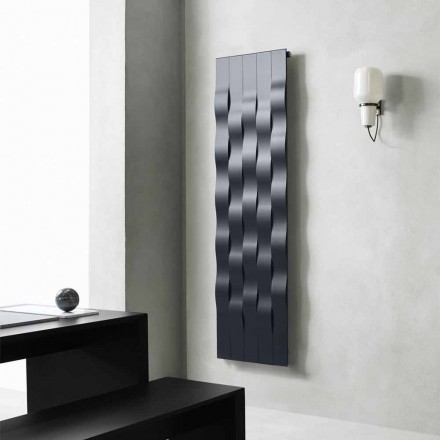 5 Bar Design Steel Electric Radiant Plate up to 1000 Watt - River Viadurini