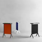 Radiant Plate in Aluminium and Electric and Colored Fabric Design 150 W - Sam Viadurini