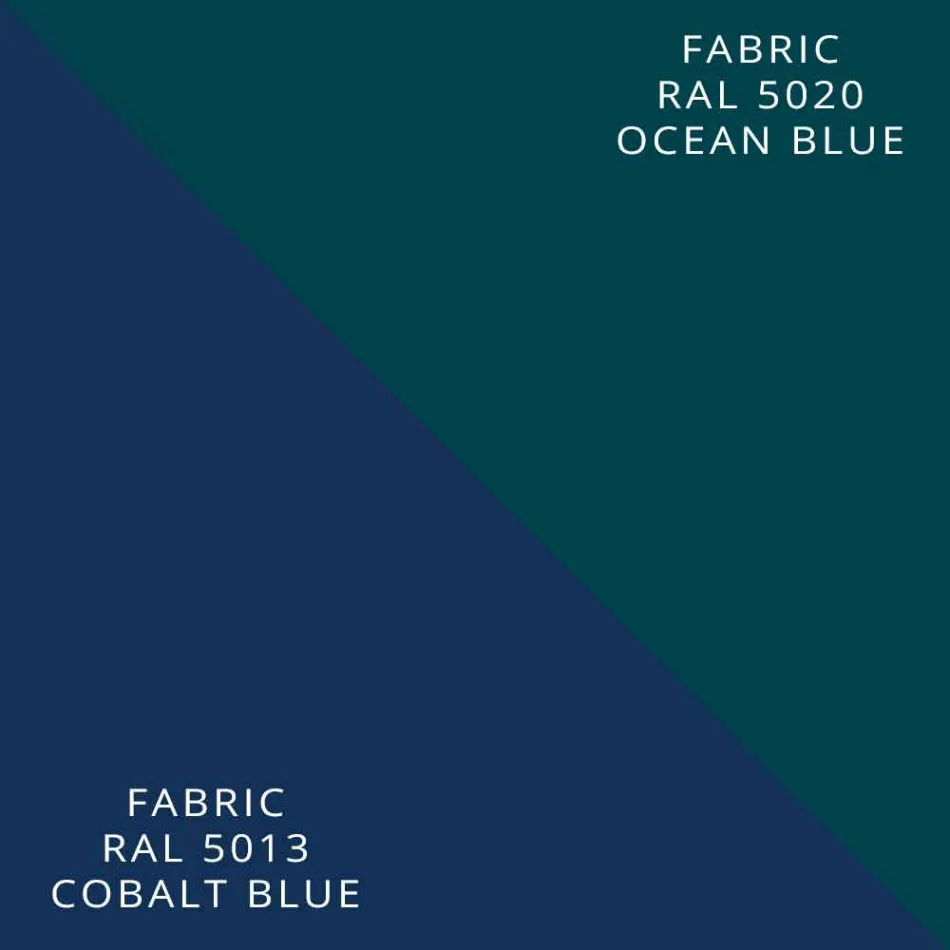 Radiant Plate in Aluminium and Electric and Colored Fabric Design 150 W - Sam Viadurini