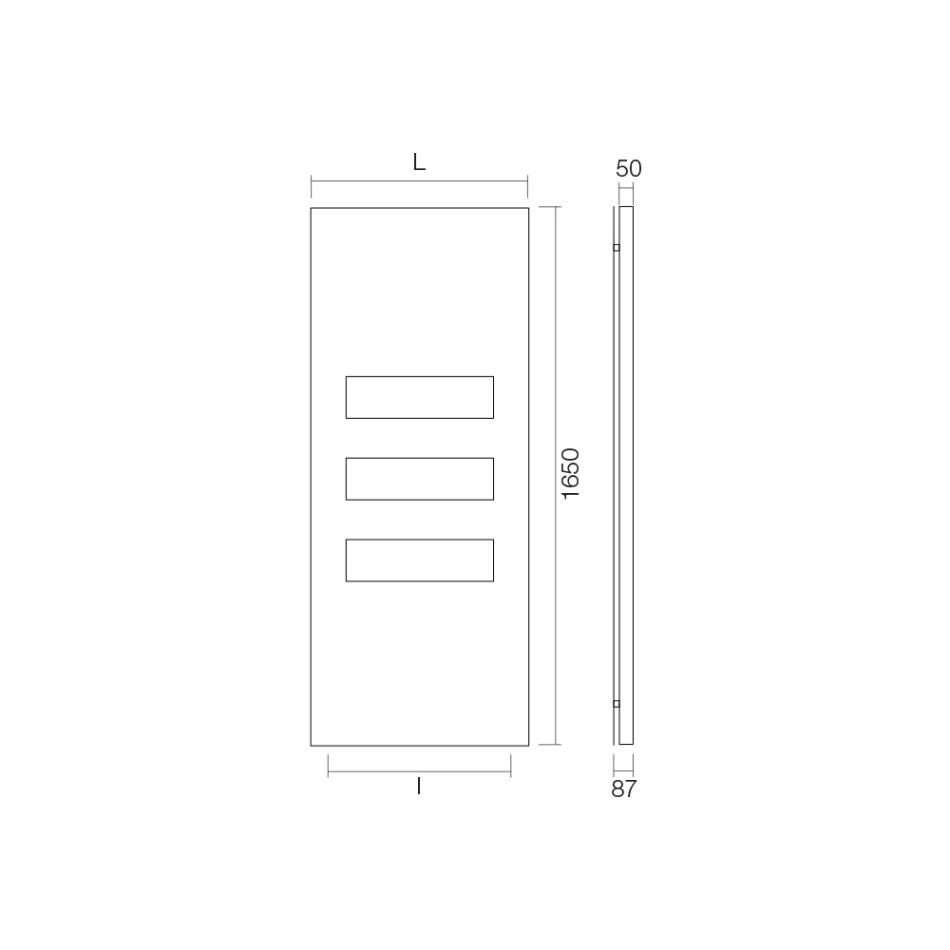 Mixed Carbon Steel Heating Plate Made in Italy - Candied Viadurini