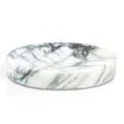 Bathroom soap dish in Paonazzo marble Modern Made in Italy - Argos Viadurini