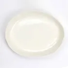 Luxury Design White Porcelain Oval Serving Plate - Arcimaesta Viadurini