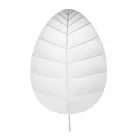Wall Lamp in Metal and White Lycra Design in 3 Dimensions - Foliage Viadurini