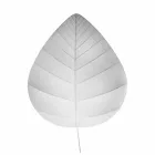 Wall Lamp in Metal and White Lycra Design in 3 Dimensions - Foliage Viadurini