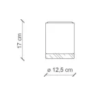 Nordic Style Artisan Wood and Ceramic Ceiling Lamp - Nateca Viadurini