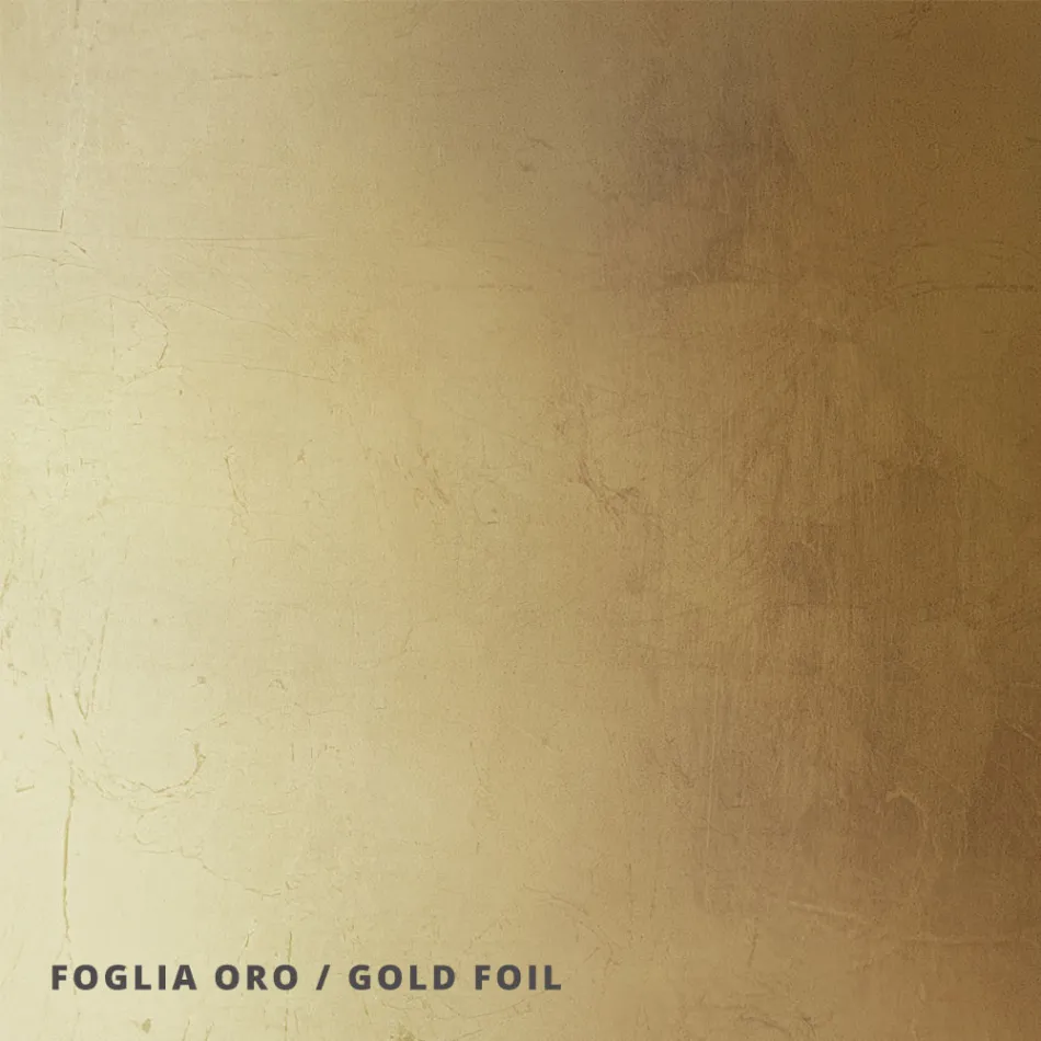 Ceiling Light with Flat Glass Plate with Lowering Made in Italy - Kora Viadurini