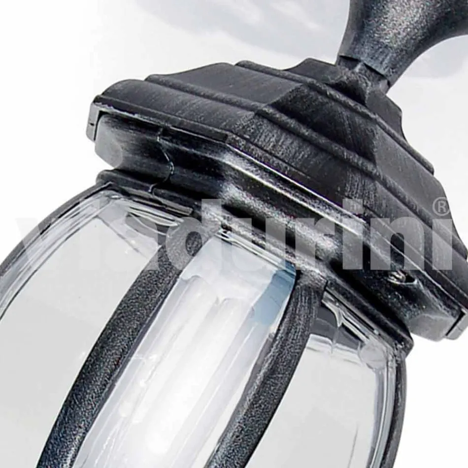 Outdoor ceiling lamp in die-cast aluminium made in Italy, Anika Viadurini