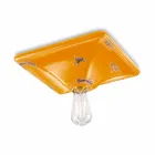 Ceiling fixture retro style ceramic Karen Ferroluce Viadurini