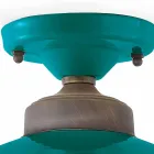 Ceiling lamp Design ceiling ceramic and brass Cecilia Viadurini