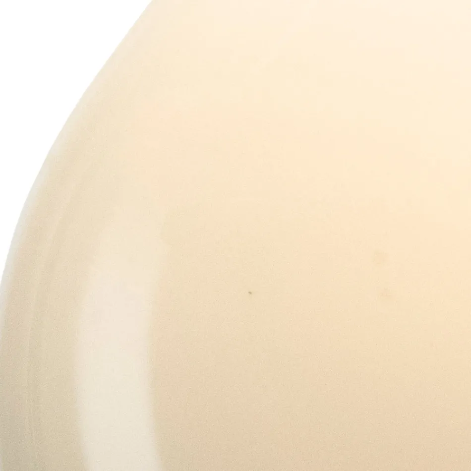 Large Shaded Glass and Metal Ceiling Light Made in Italy - Iride Viadurini