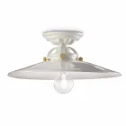 design ceiling ceramic and golden screws Louise Ferroluce Viadurini