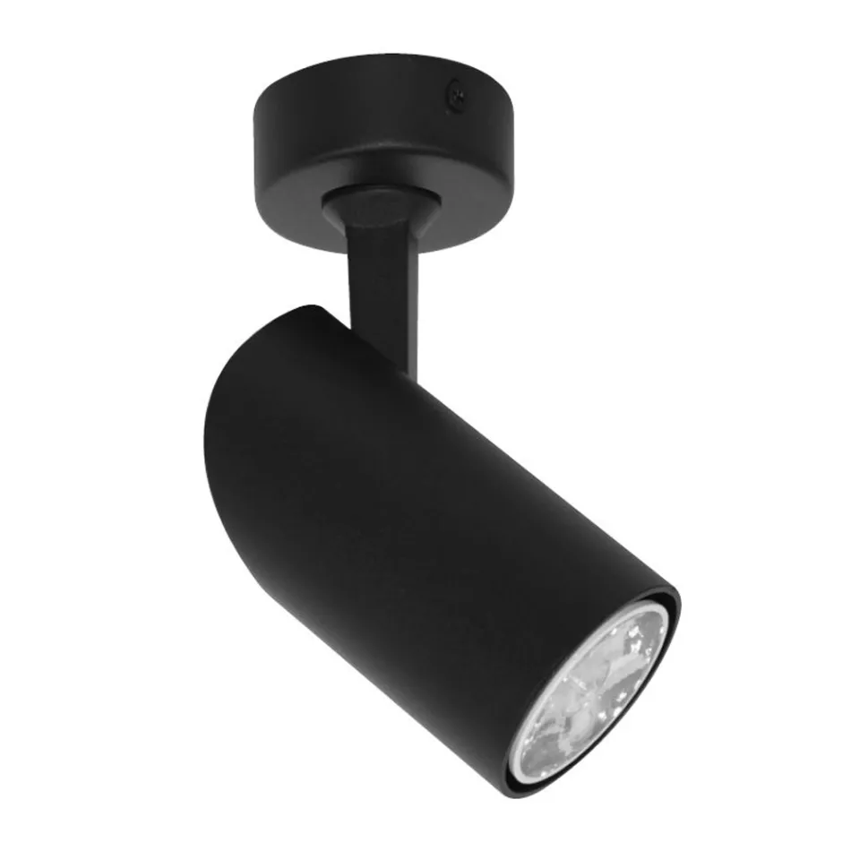 Adjustable Spotlight Ceiling Light in White or Black Aluminium 4 Pieces - Lazzaro Viadurini