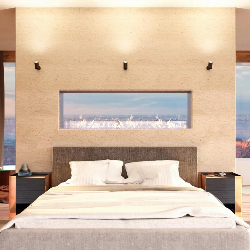 Adjustable Spotlight Ceiling Light in White or Black Aluminium 4 Pieces - Lazzaro Viadurini