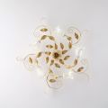 Ivory Lacquered Iron Ceiling Light Made in Italy - Marrakech