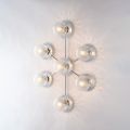 Iron Ceiling Light with Various Finishes Made in Italy - Como