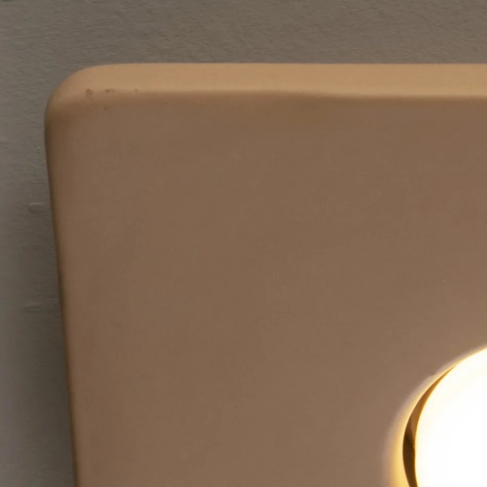 Ceiling Lamp in Tuscan Majolica Handmade in Italy - Toscot Vivaldi Viadurini