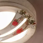 Ceiling or Wall Lamp for Outdoor in Hand Painted Aluminium - Brindisi Viadurini