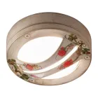 Ceiling or Wall Lamp for Outdoor in Hand Painted Aluminium - Brindisi Viadurini