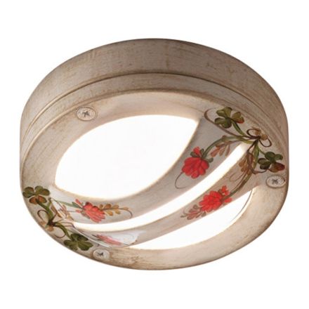 Ceiling or Wall Lamp for Outdoor in Hand Painted Aluminium - Brindisi Viadurini